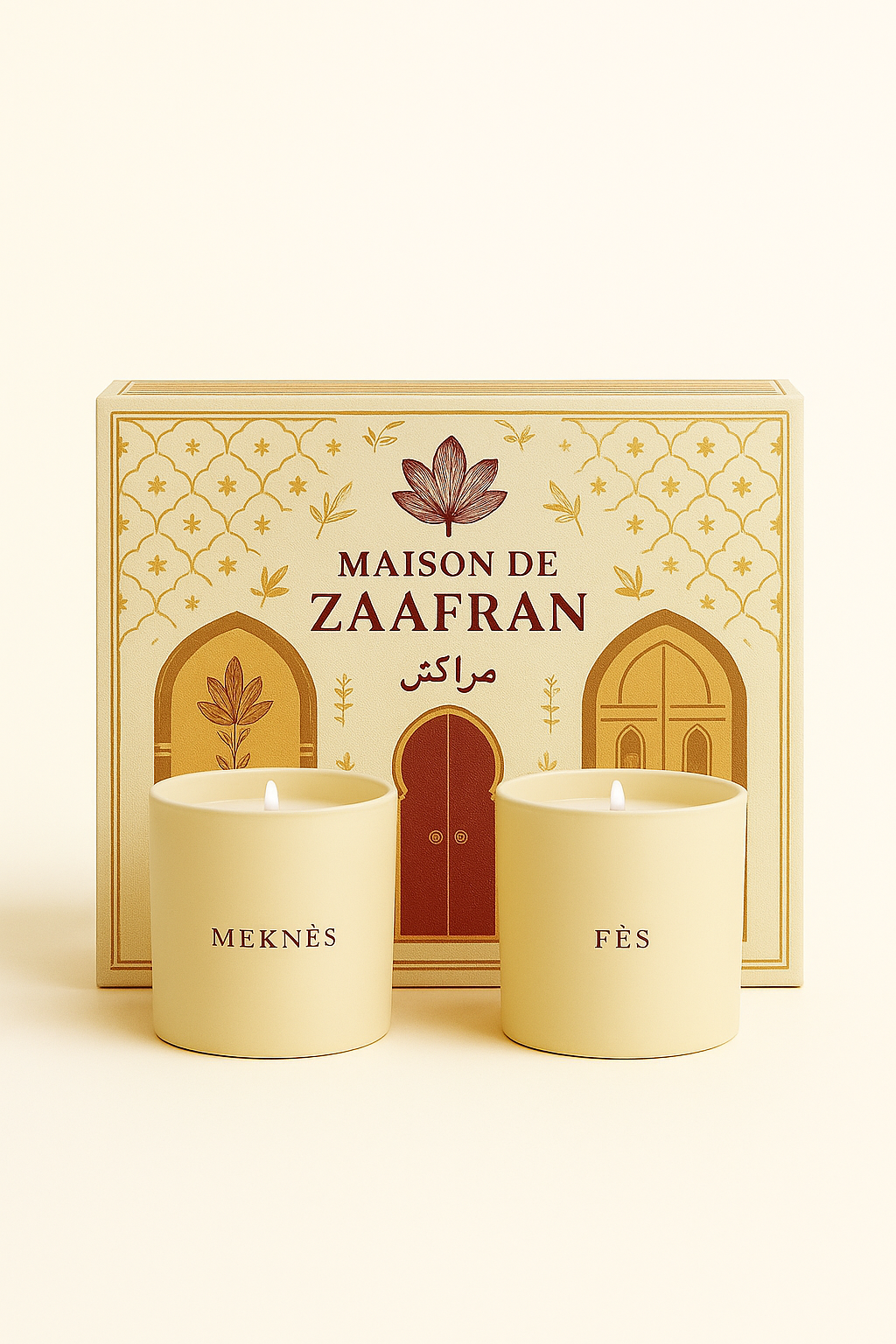 Candle Duo Set - Meknès & Fès